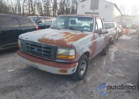1992 Ford F150 из США, поврежденный, VIN 1FTDF15YXNNA54338